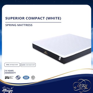 Cozy Superior Compact Mattress Single (3.5FTx6.5FTx10IN) White